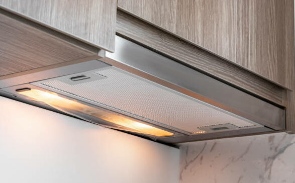 range hood with lamp with power saving electricity