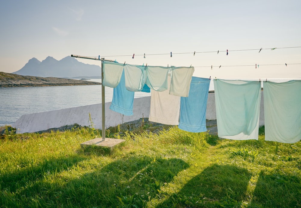 How do you dry dark clothes?